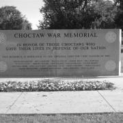 Choctaw war memorial2